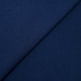 Crêpe towards satin polyester navy blue