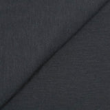 Jersey polyester fin flammé noir