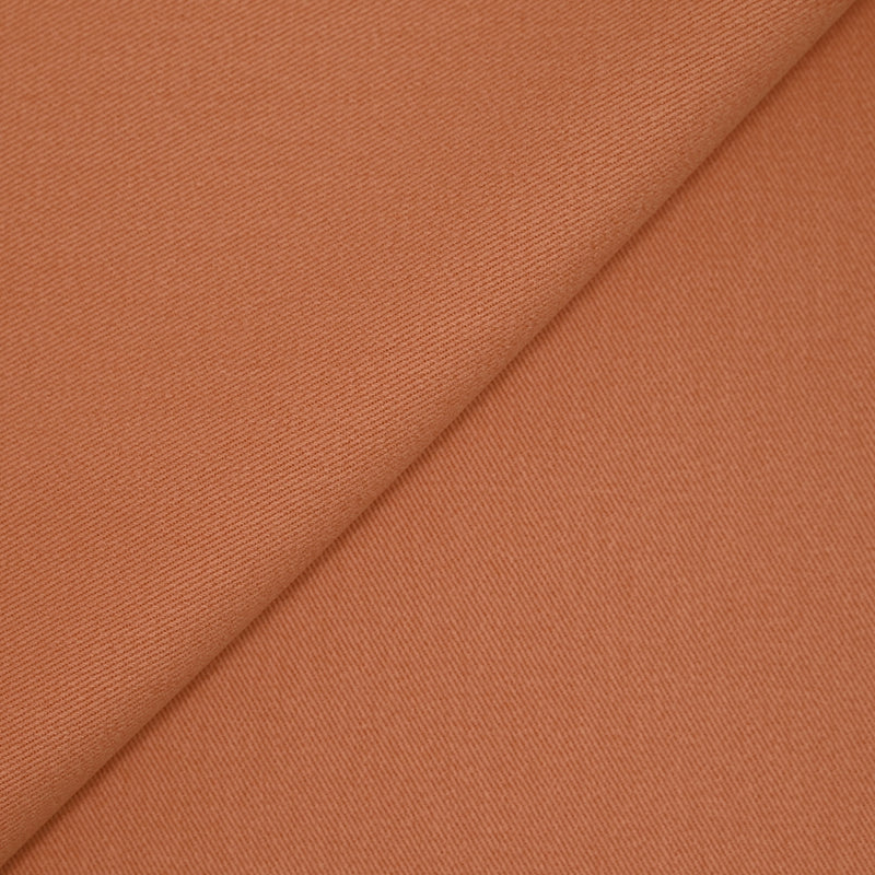 Gabardine de coton saumon