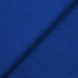 Jersey de coton flammé bleu atlantique