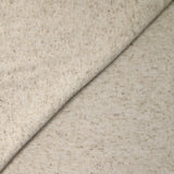 Jersey de coton moucheté beige