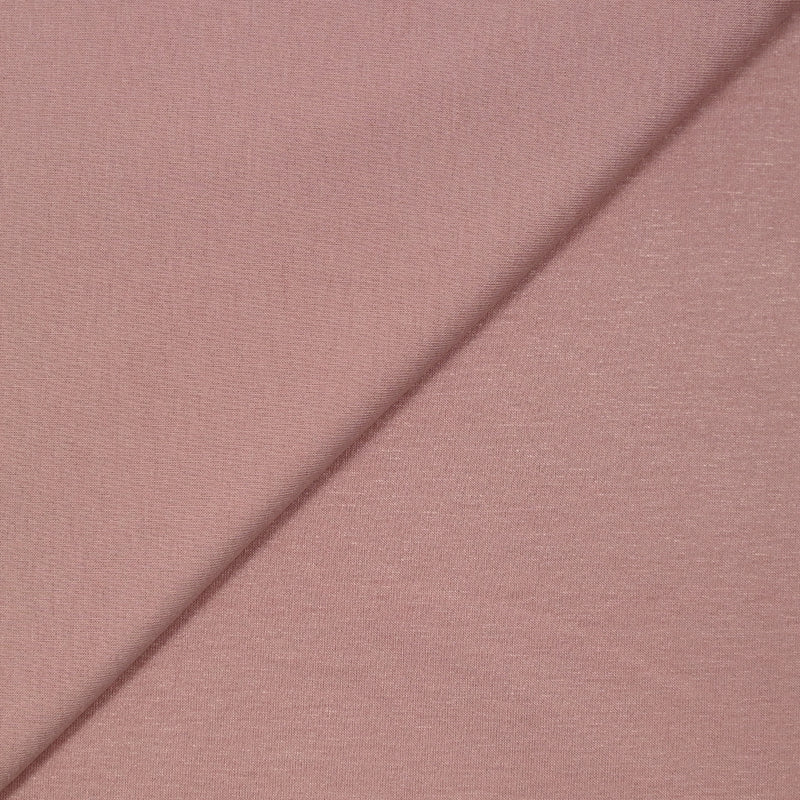 Jersey de viscose fin rose blush