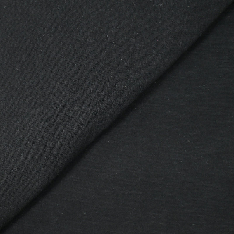 Jersey de viscose flammé noir