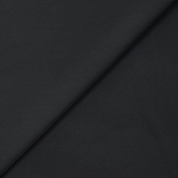 Jersey polyester fin noir