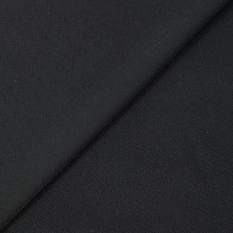 Jersey polyester fin noir