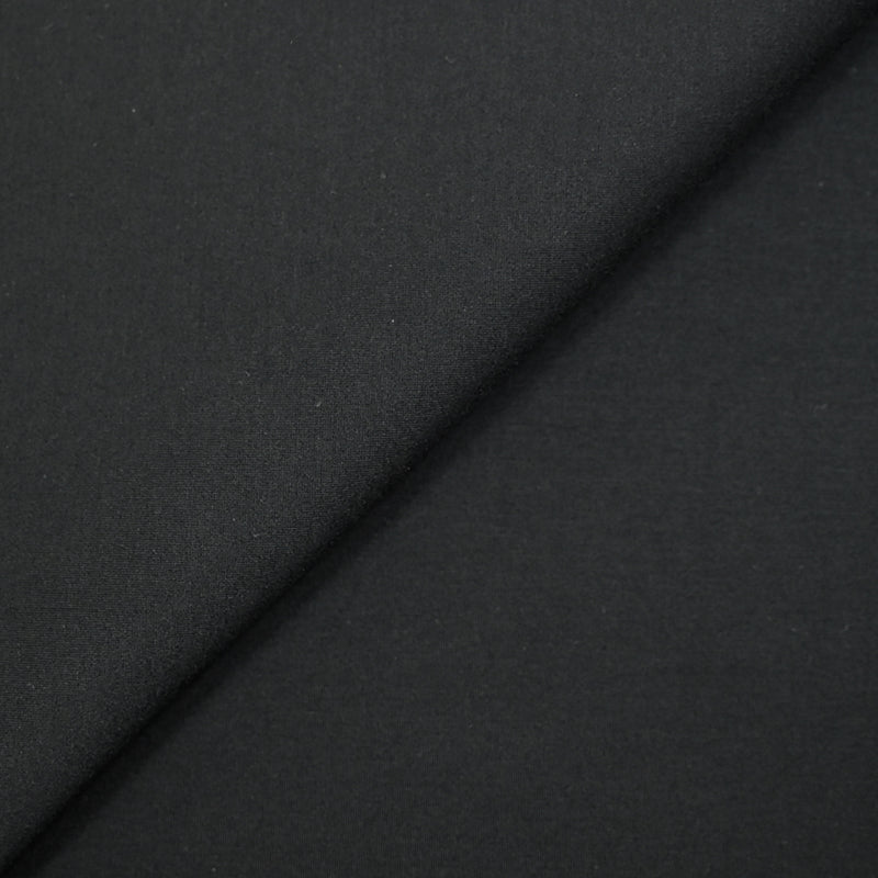 Maille milano polyester noir