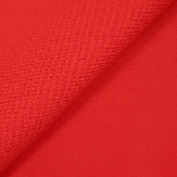 Maille milano polyester rouge corail