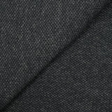 Maille nid d’abeille polyester gris souris chiné