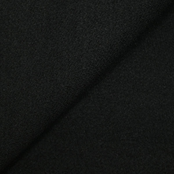 Maille polyester croisillons noir