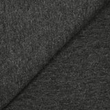 Maille polyester grattée gris chiné