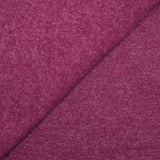 Maille texturée grattée violine