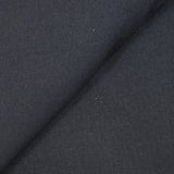 Molleton de coton élasthanne doux bleu nuit intense