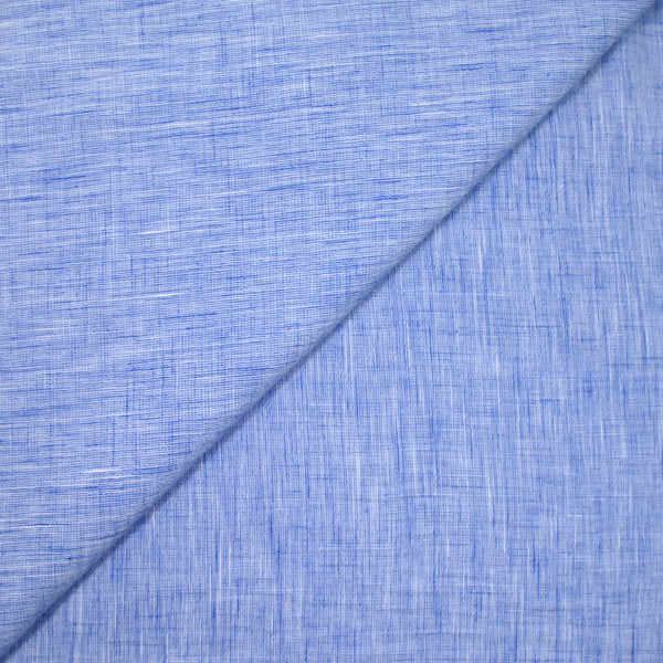 Polyester aspect lin bleu