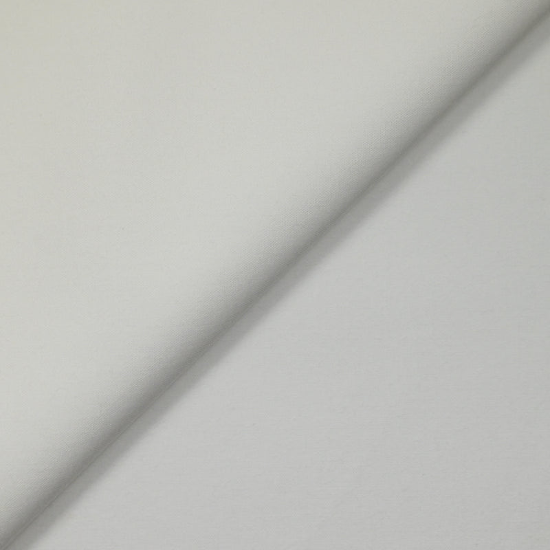 Popeline de coton blanc