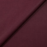 Popeline de coton rouge bordeaux