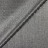 Satin de polyester chevrons argenté