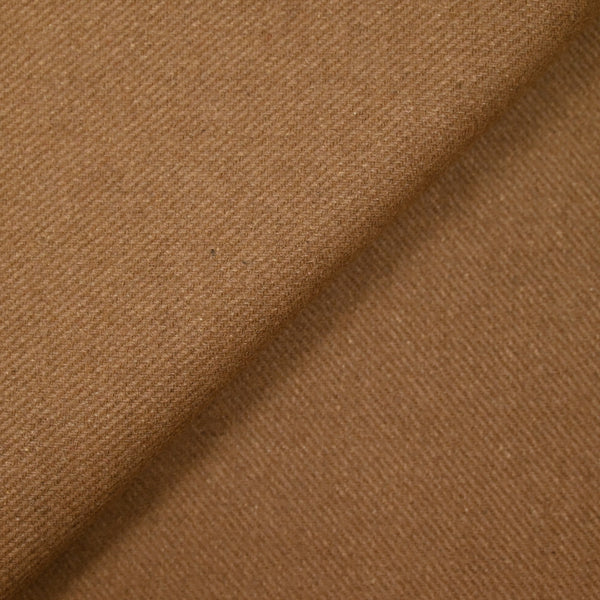 Sergé de laine mélangée biscuit