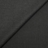 Sergé fin polyviscose noir
