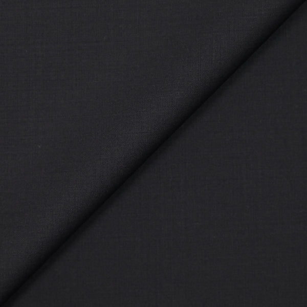 Tissu tailleur laine mélangée gris foncé