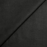 Twill de coton satiné noir