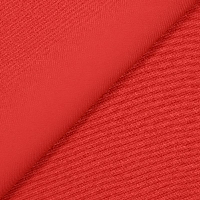 Twill de polyester corail