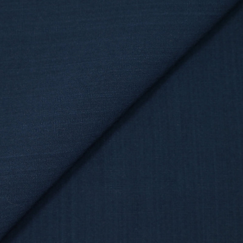 Voile de viscose bleu marine