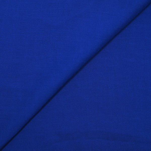 Voile de viscose bleu roi