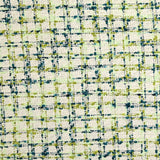 Tweed de polyester Capucine vert