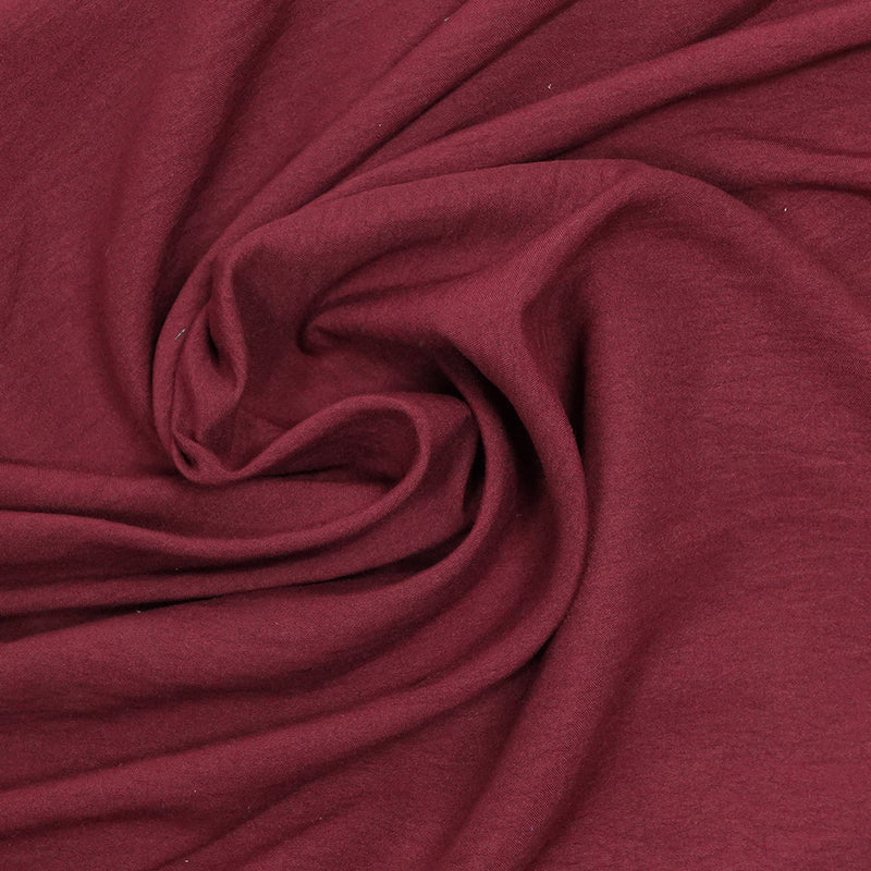 Toile fine Aviva polyester rouge bordeaux