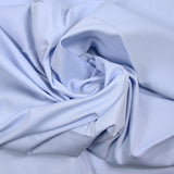 Coton chemise fantaisie tête d'épingle bleu clair