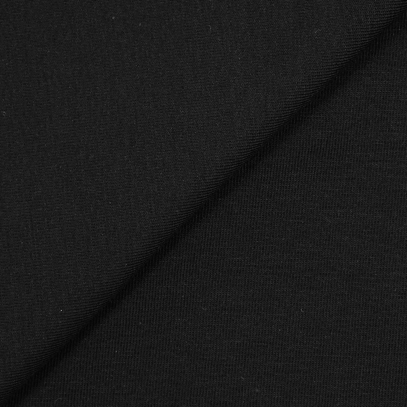 Jersey coton Bio noir