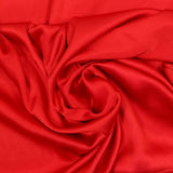 Satin polyester silky rouge