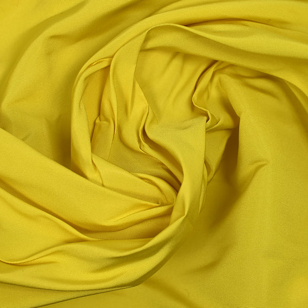 Faille polyester recyclée jaune chartreuse