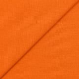 Orange organic cotton jersey