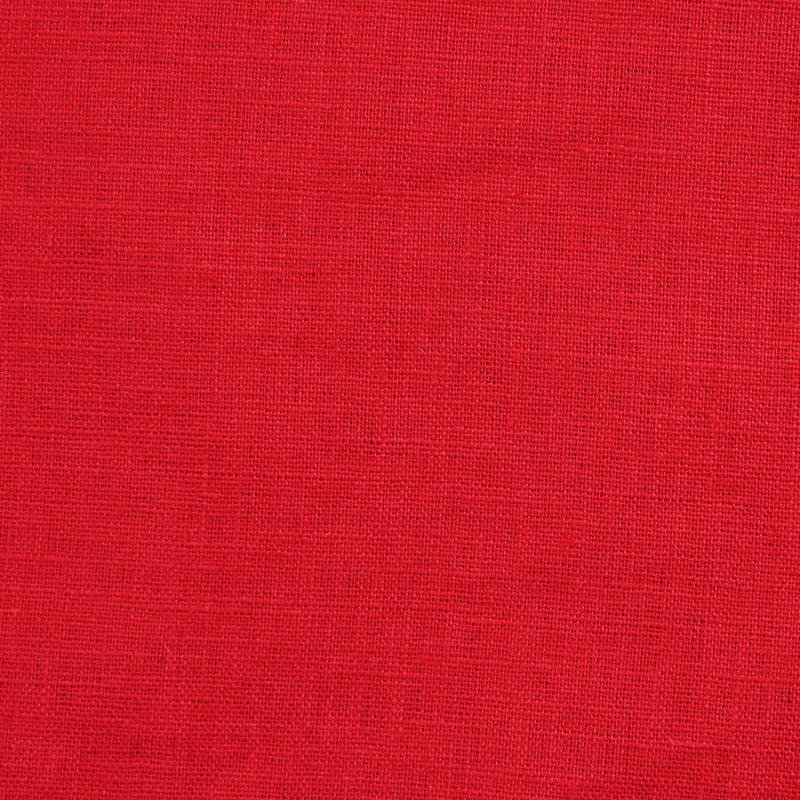 100% red strawberry linen