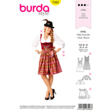 Patron n°7443 : Robe folklore