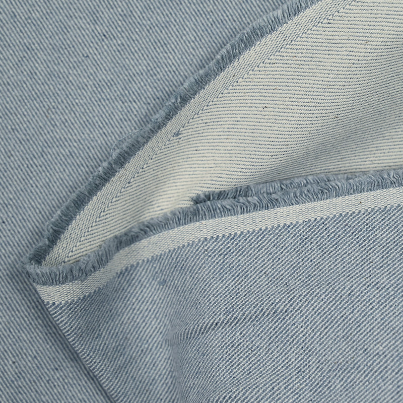 Jean's coton lourd bleu givré