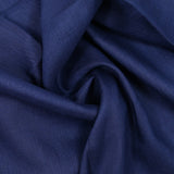 Lino azul azul marino 100% suave