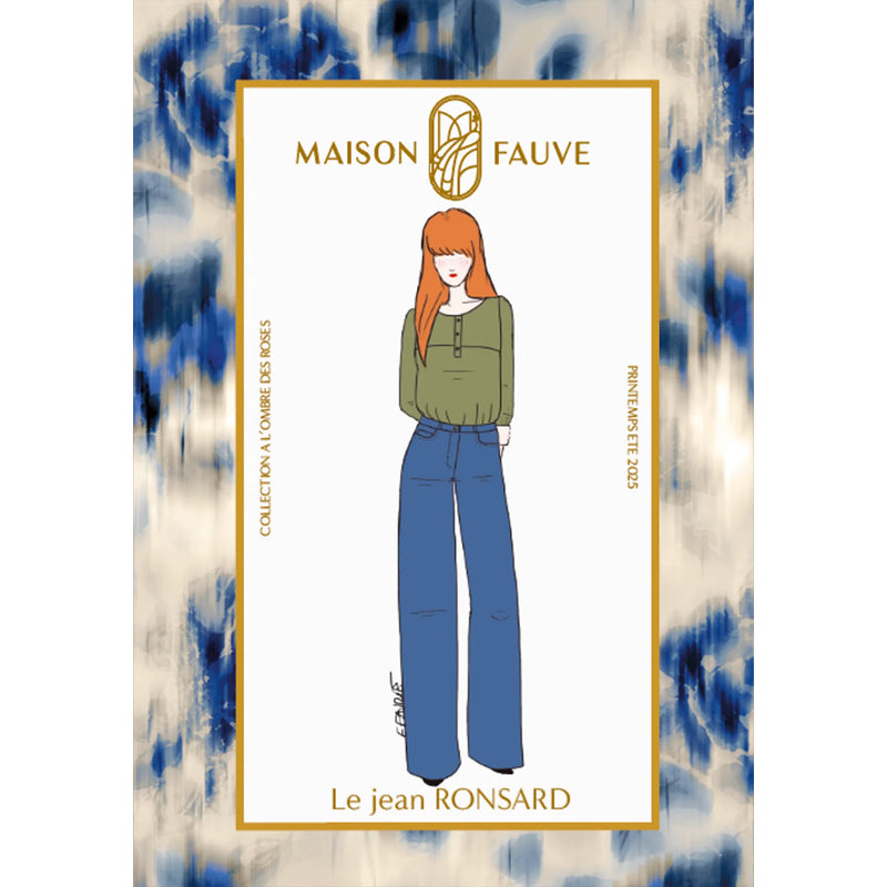 Patron de couture jean RONSARD
