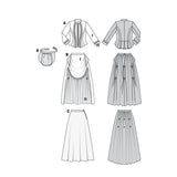 Patron n°7880 : Robe Historique (1888)