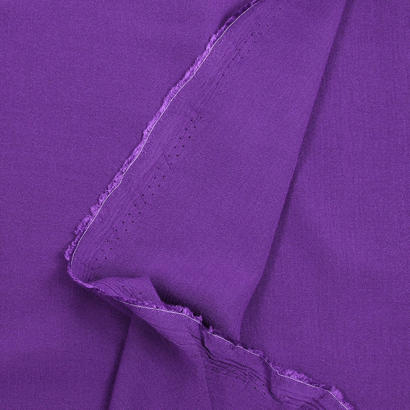 Crêpe de viscose violet