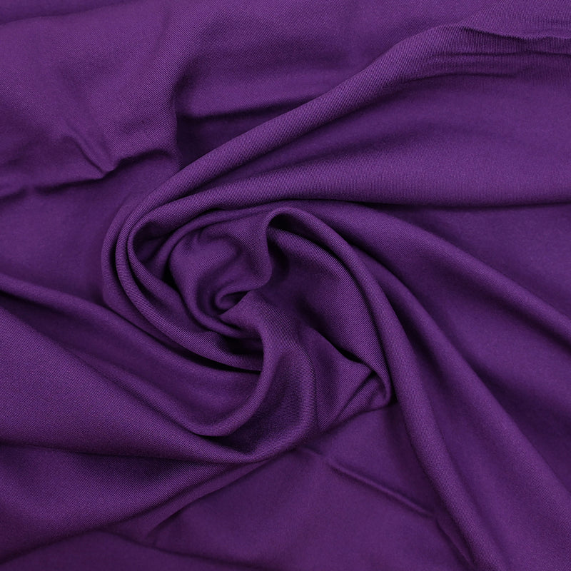 Twill de viscose violet