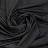 Jersey polyester fin noir