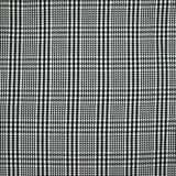 Black and white Wales jacquard