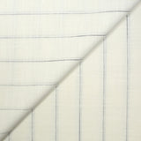 Cotton woven Lin Lin Linen Marine Broken White Broken