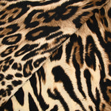 Jersey polyester imprimé léopard