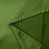 Crêpe de polyester satiné vert olive