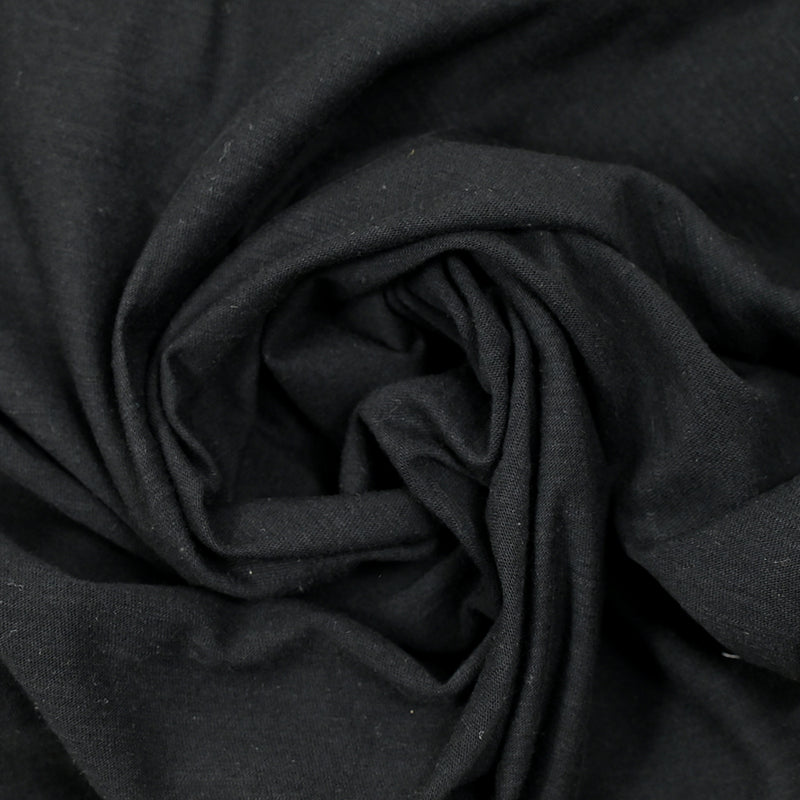 Black viscose jersey