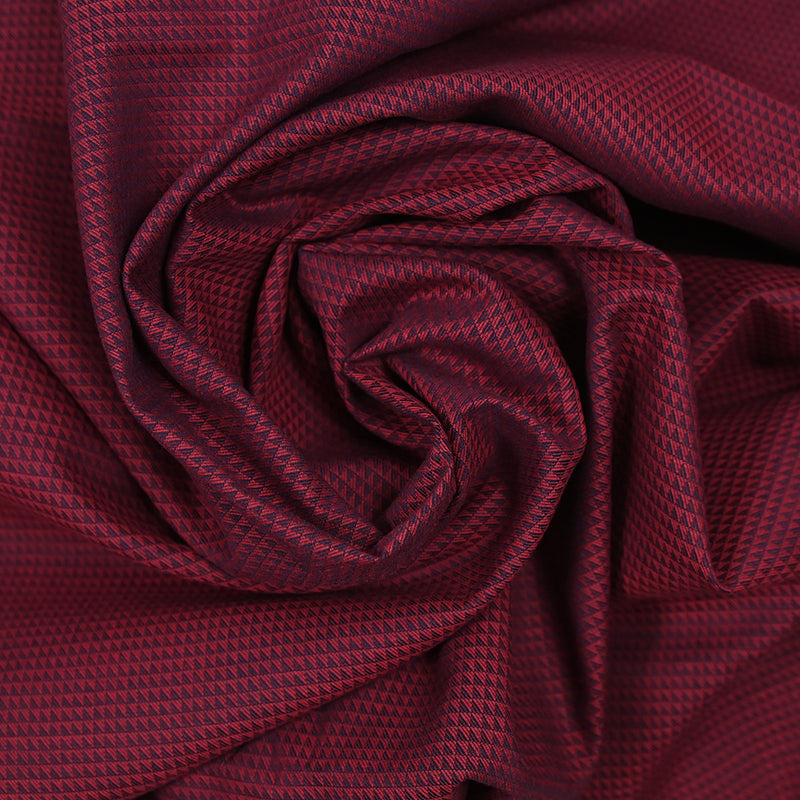 Cotton fancy three navy rods red background
