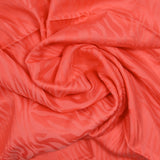 Satin jacquard de viscose Tigrou fond corail